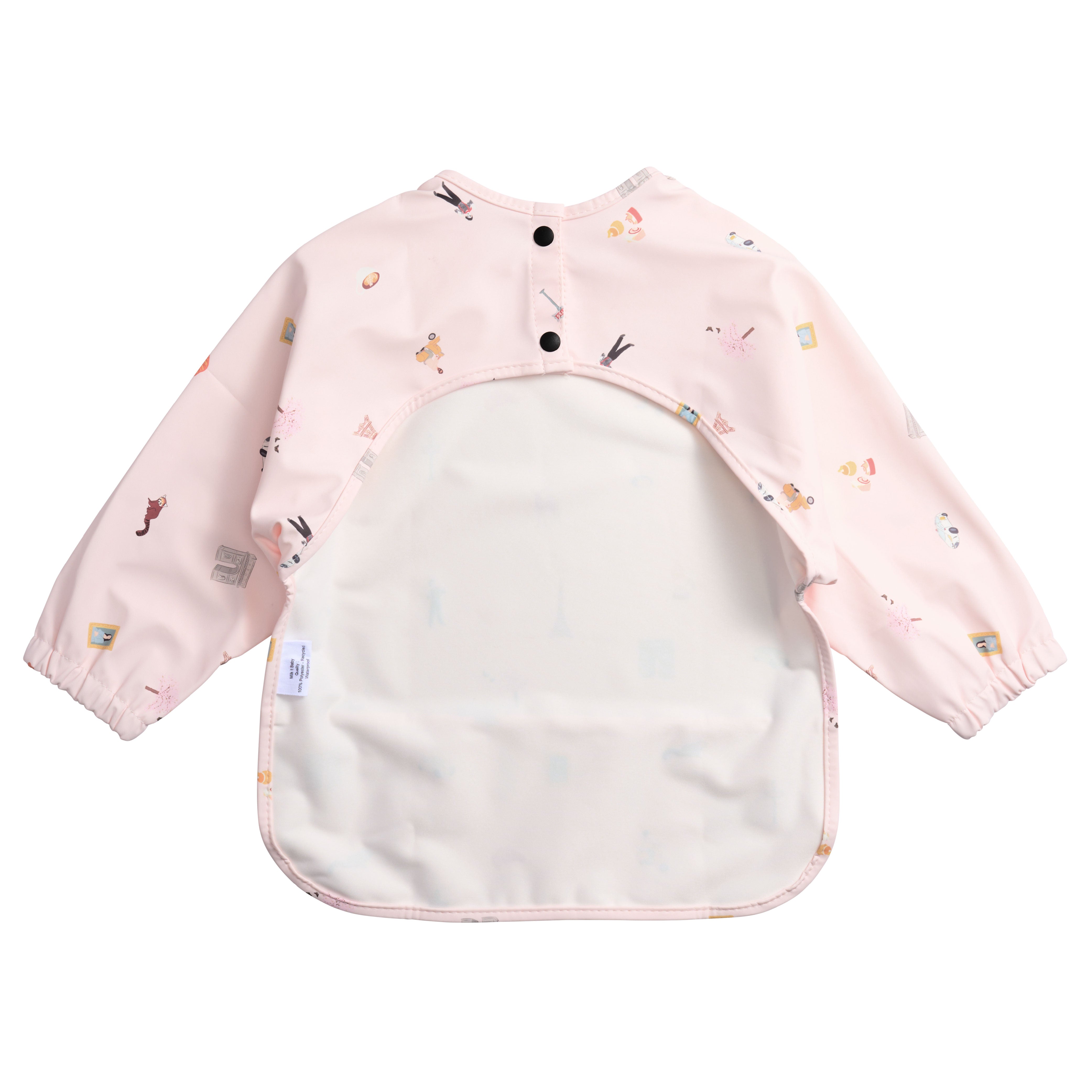 Waterproof Sleeved Bib - Paris City