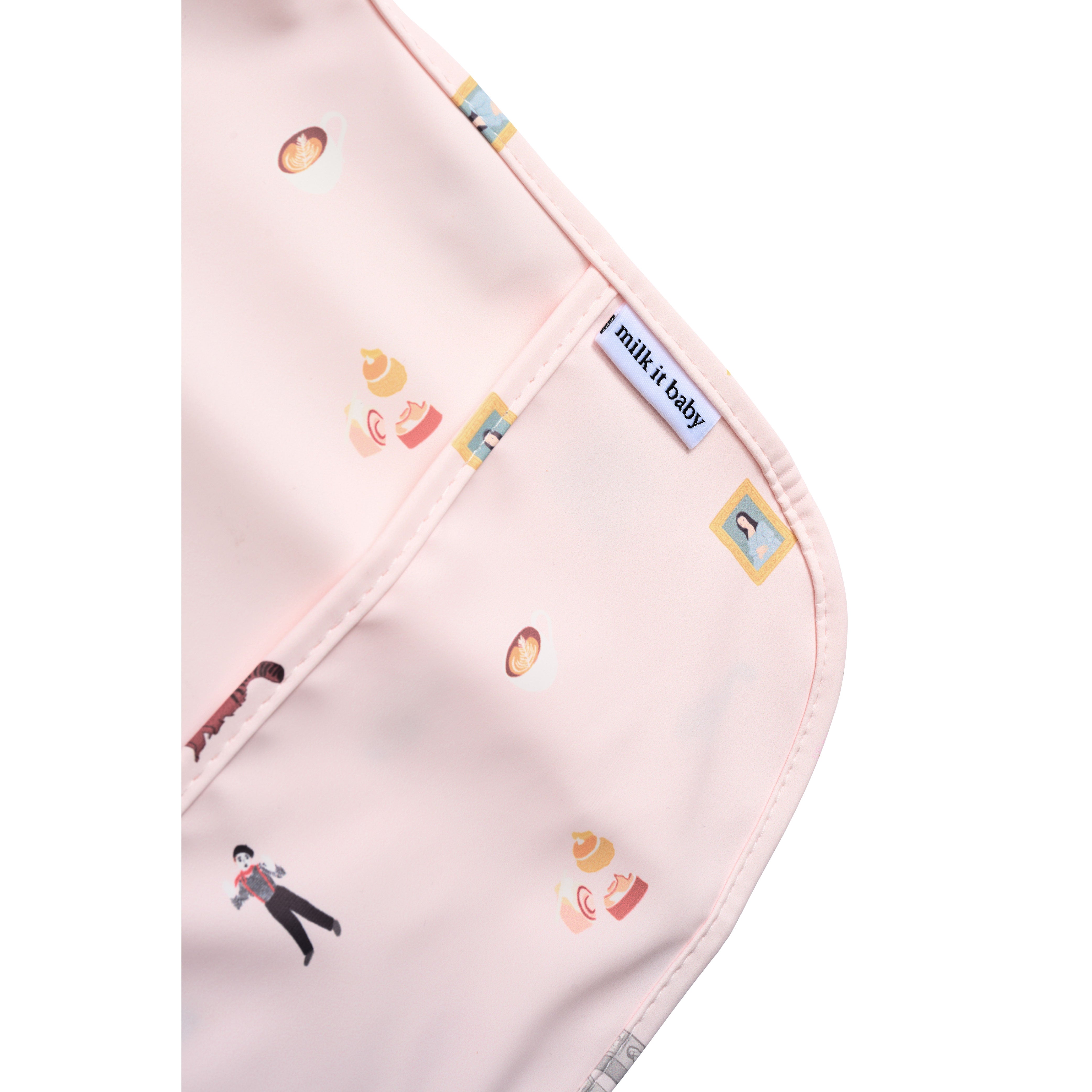 Waterproof Sleeved Bib - Paris City