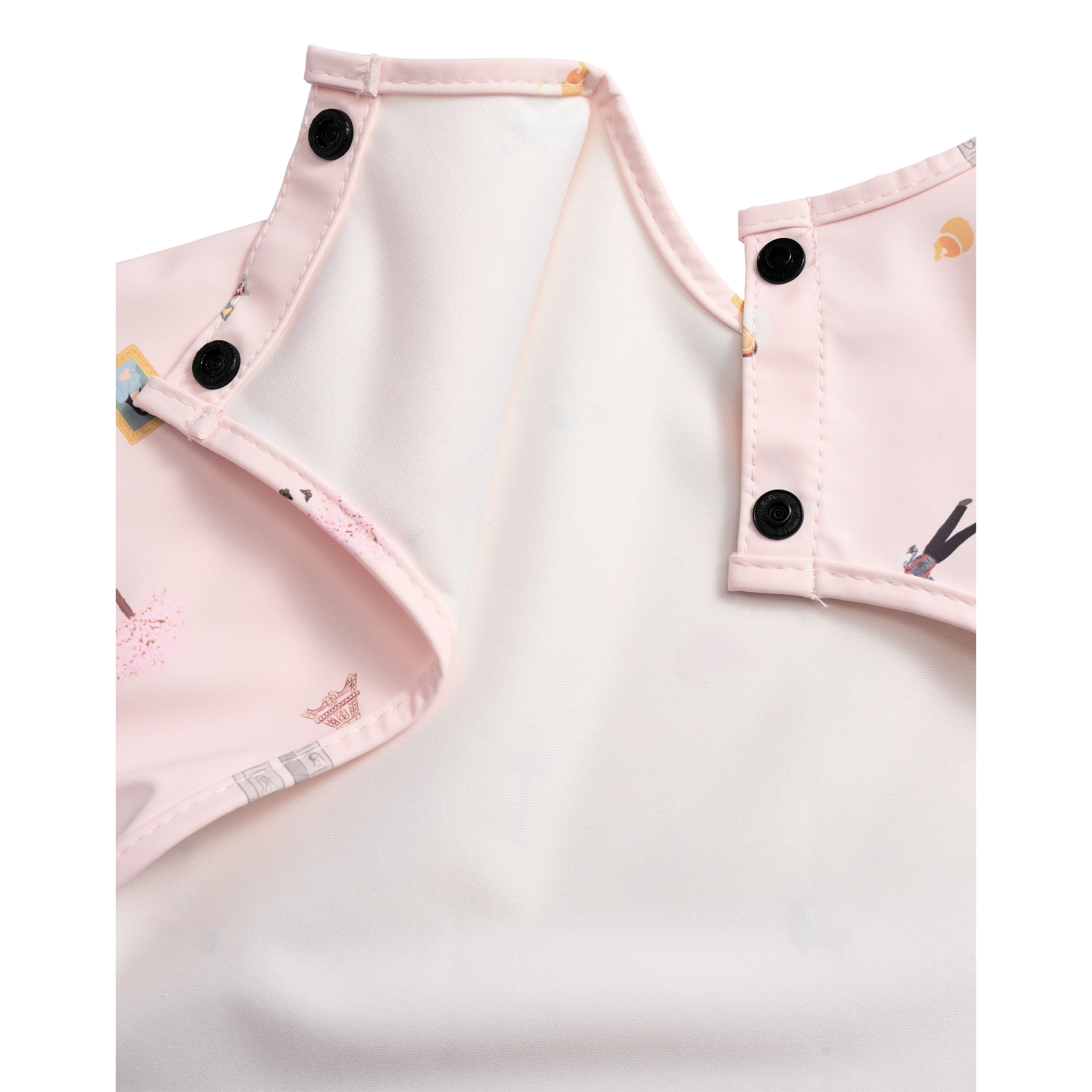 Waterproof Sleeved Bib - Paris City