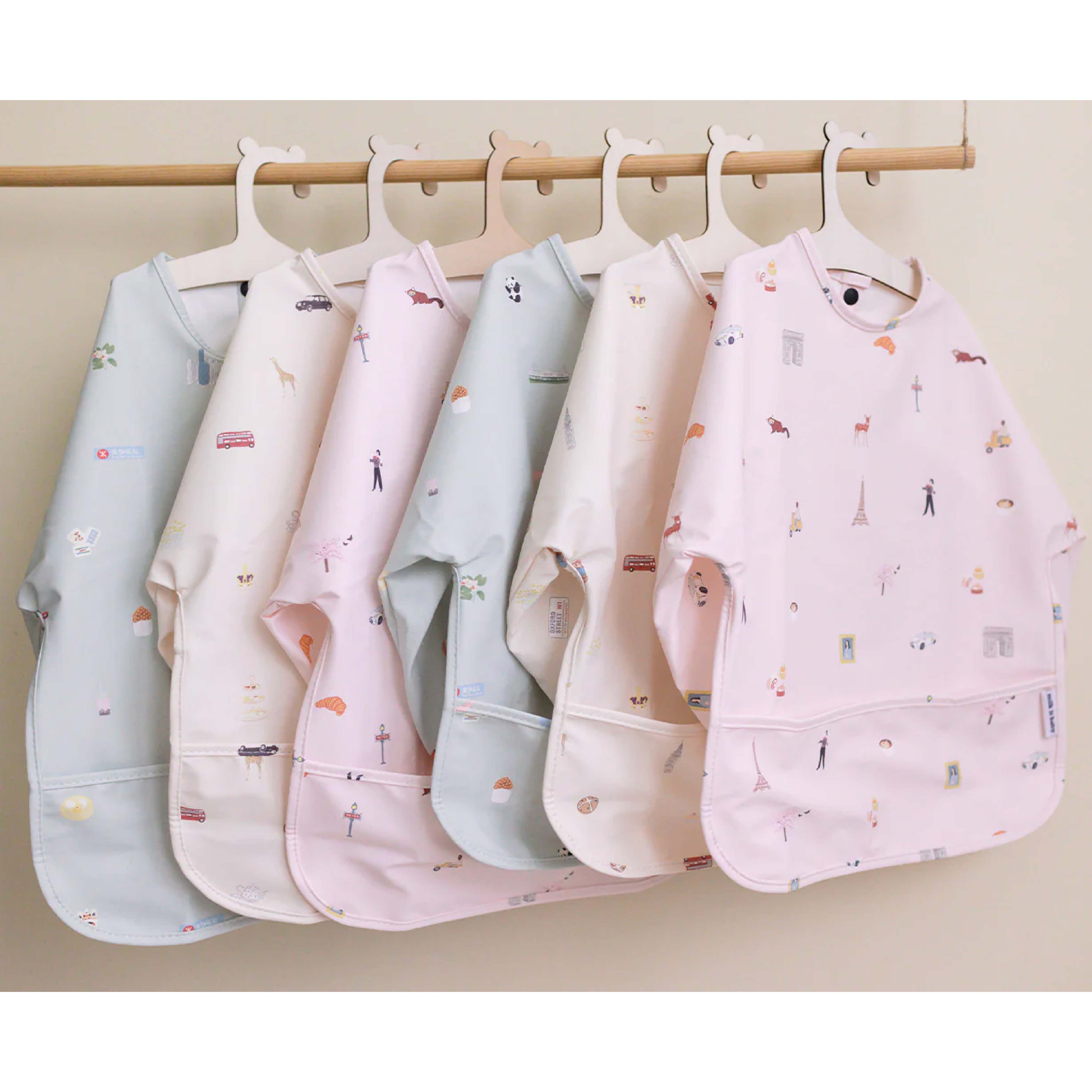 Waterproof Sleeved Bib - Paris City