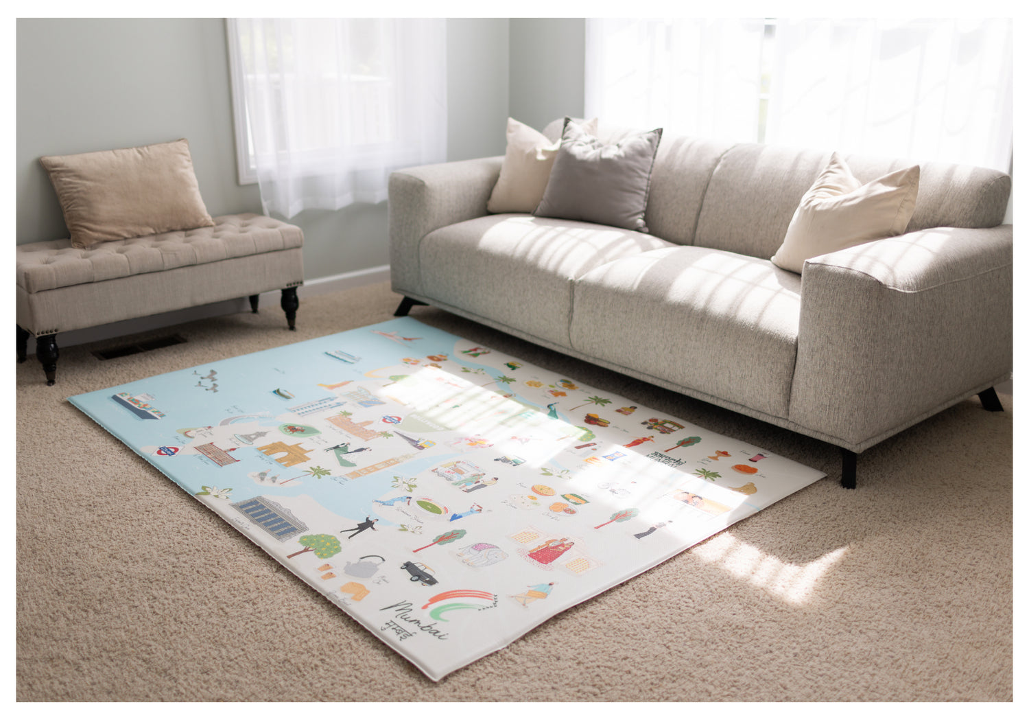 Mumbai City Reversible Playmat