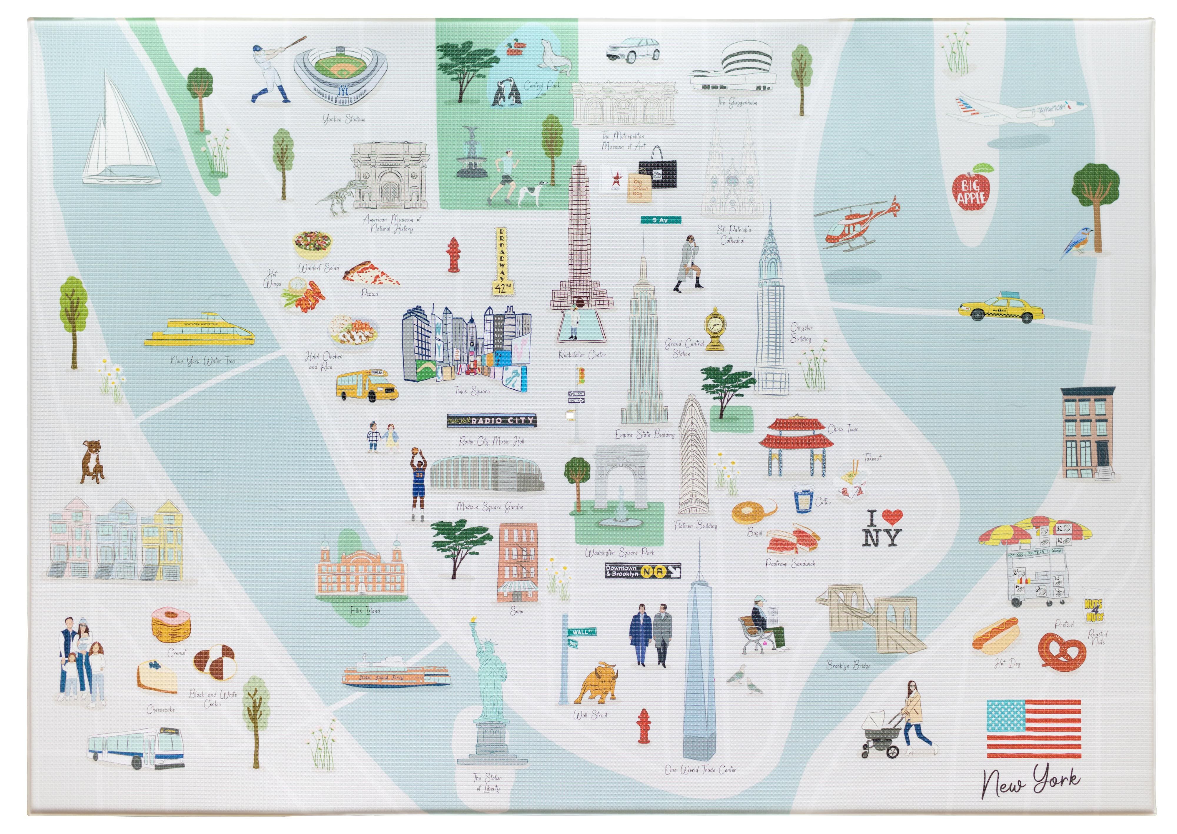 New York Playmat