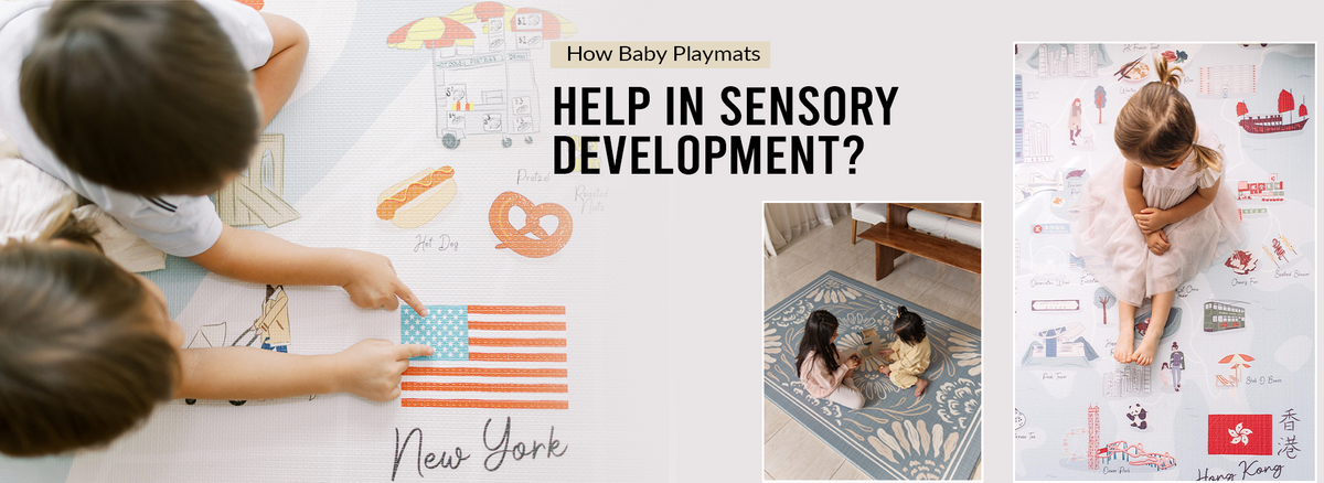 How Baby Playmats Help in Sensory Development?