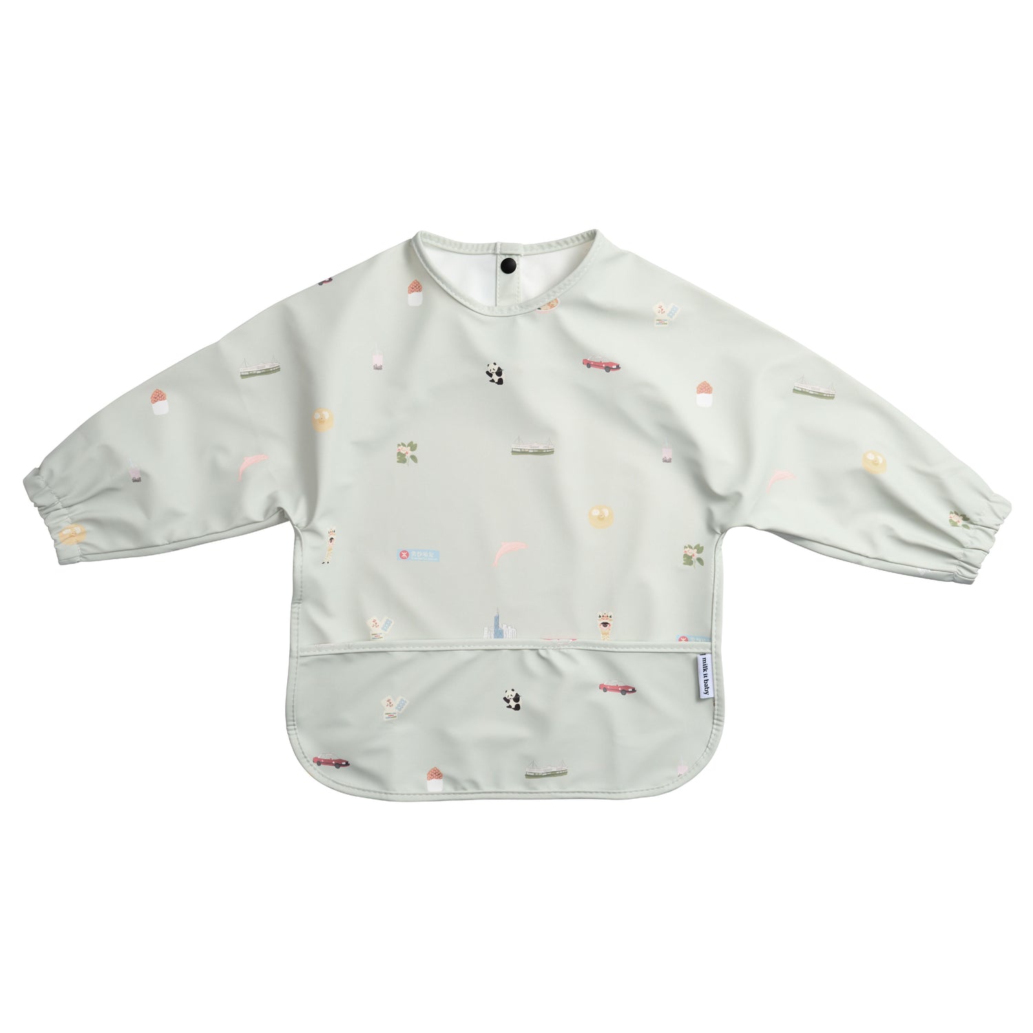 Waterproof Sleeved Bib - Hong Kong City