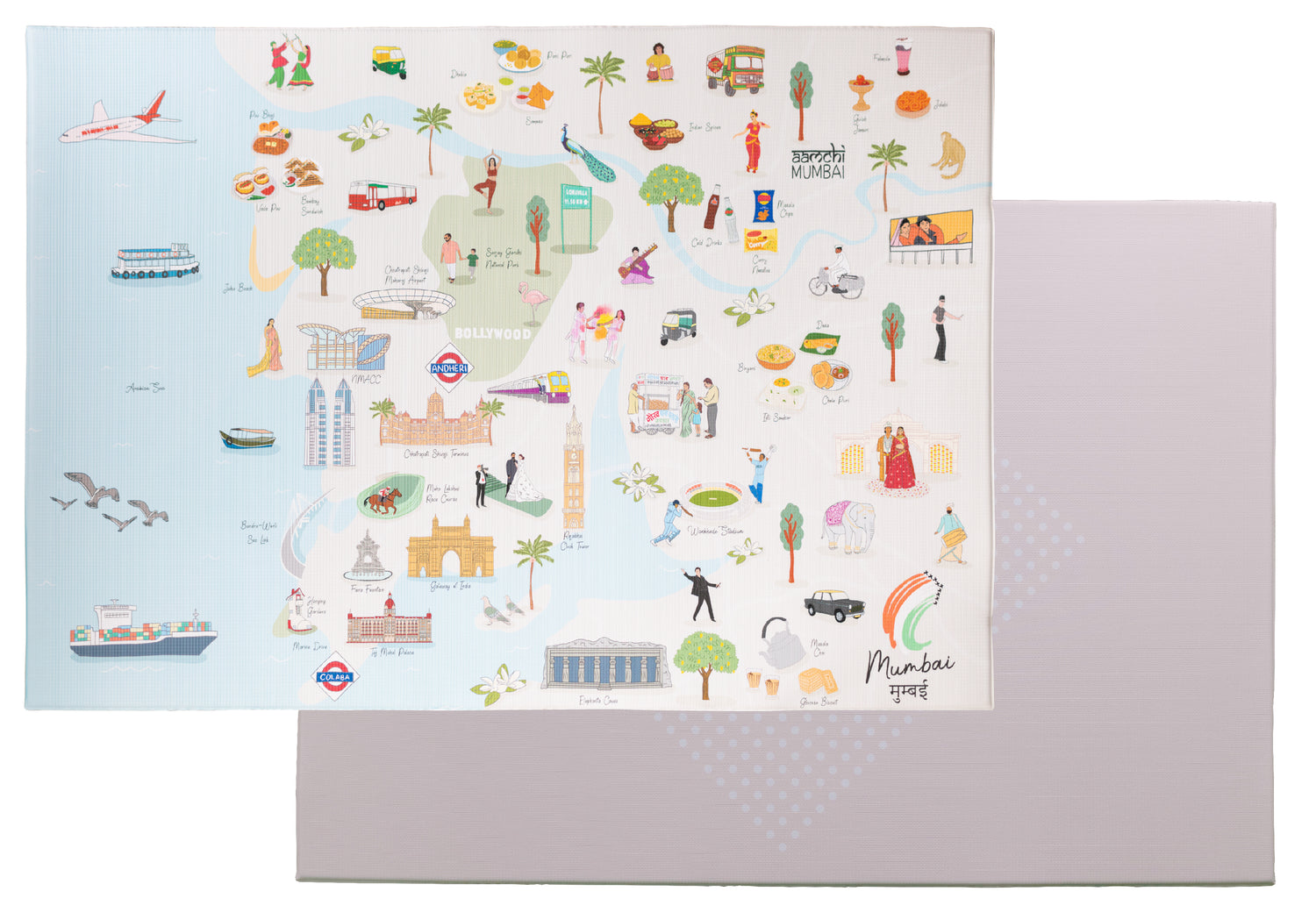 Mumbai City Reversible Playmat
