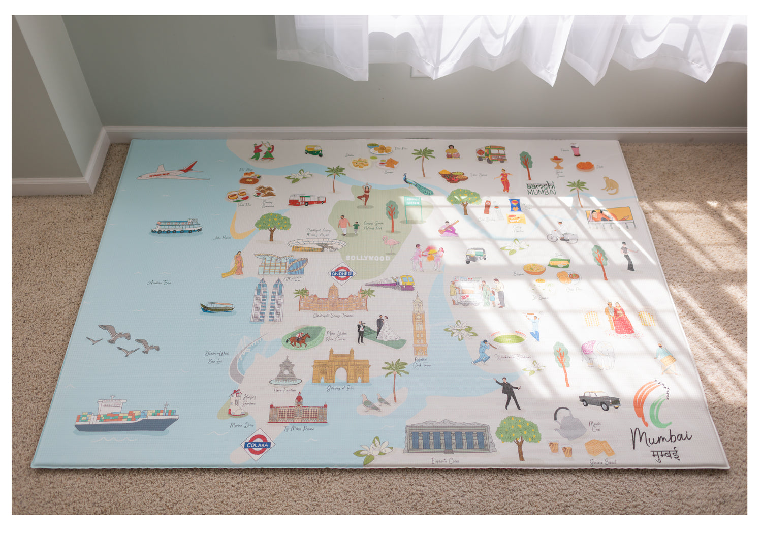 Mumbai City Reversible Playmat