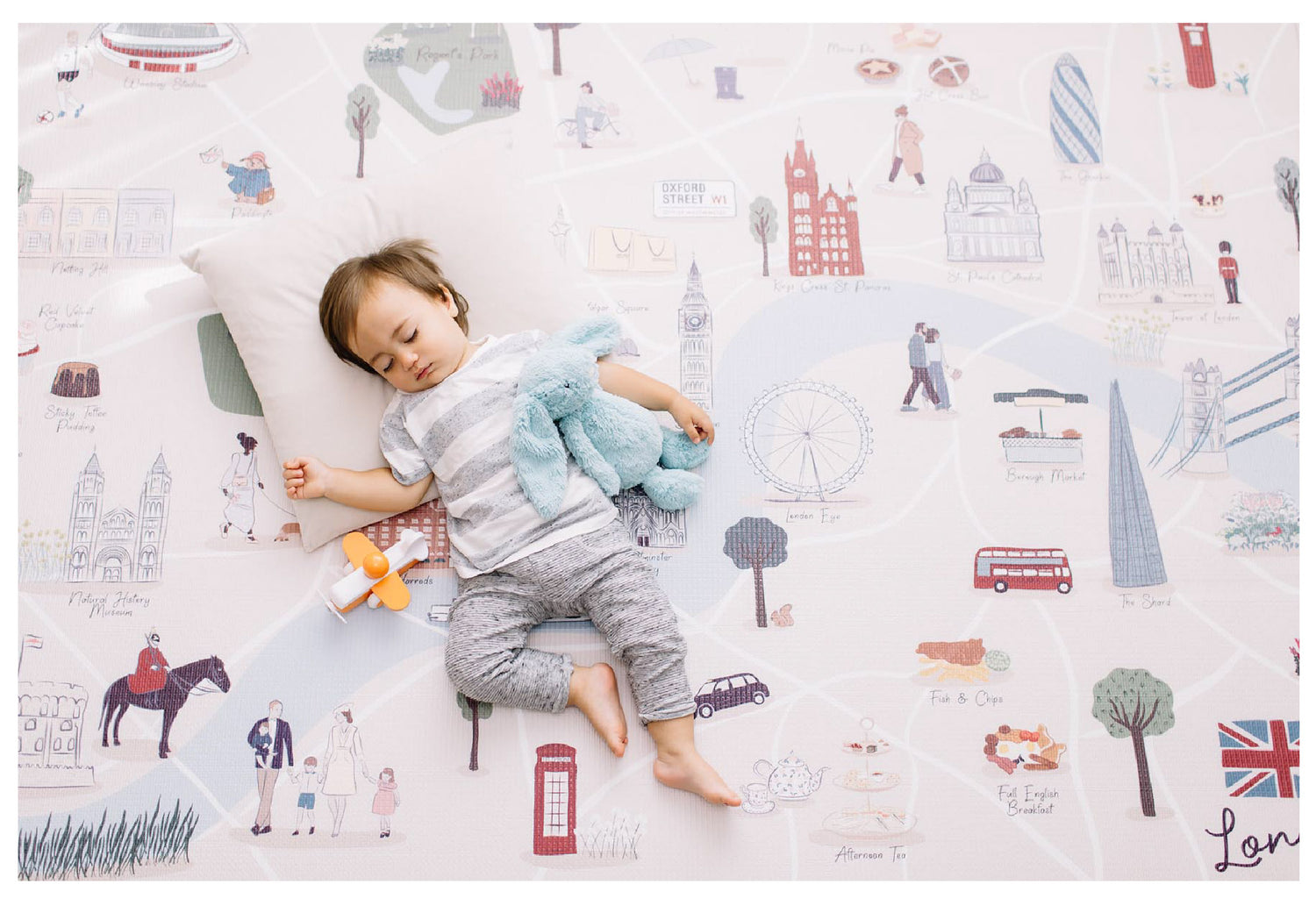 London City Reversible  Playmat