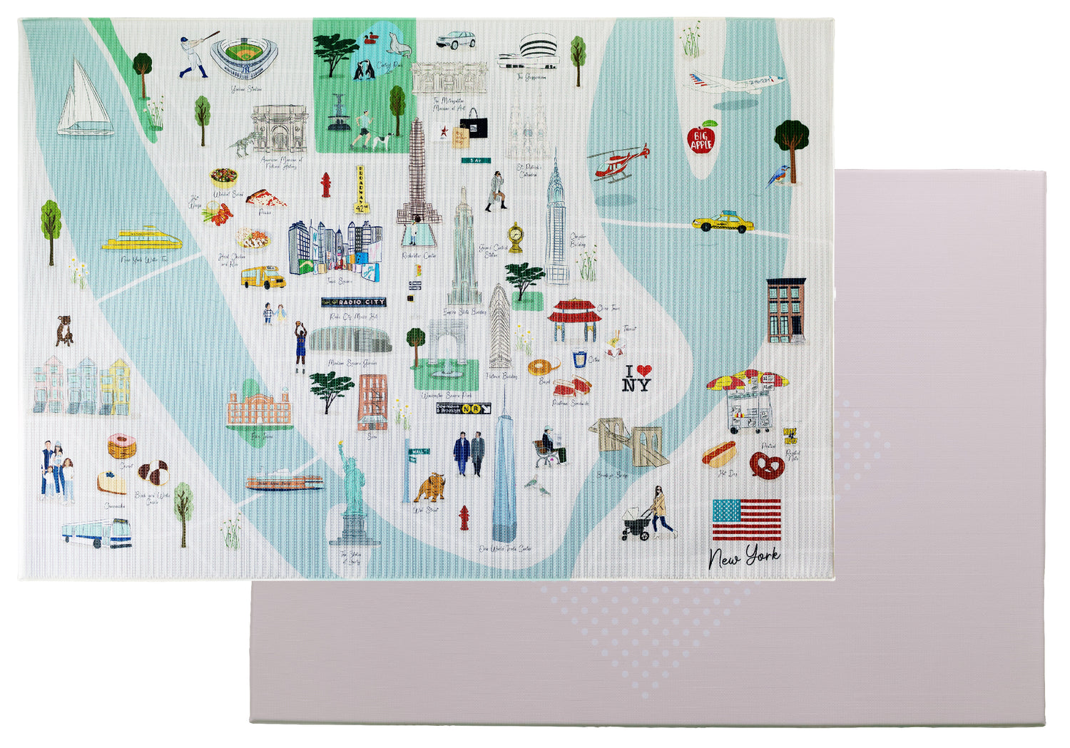 New York City Reversible Playmat