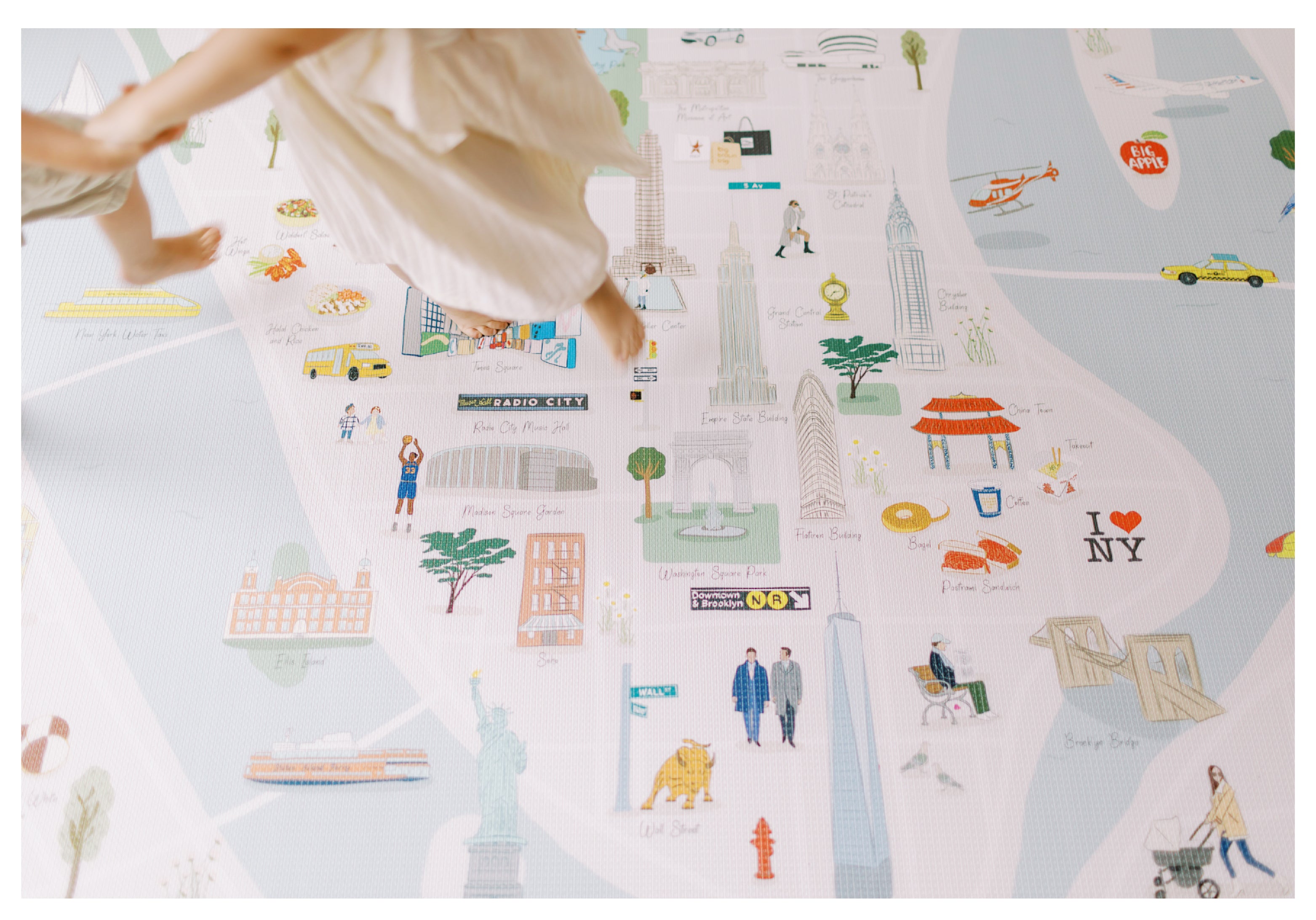 New York City Reversible Playmat