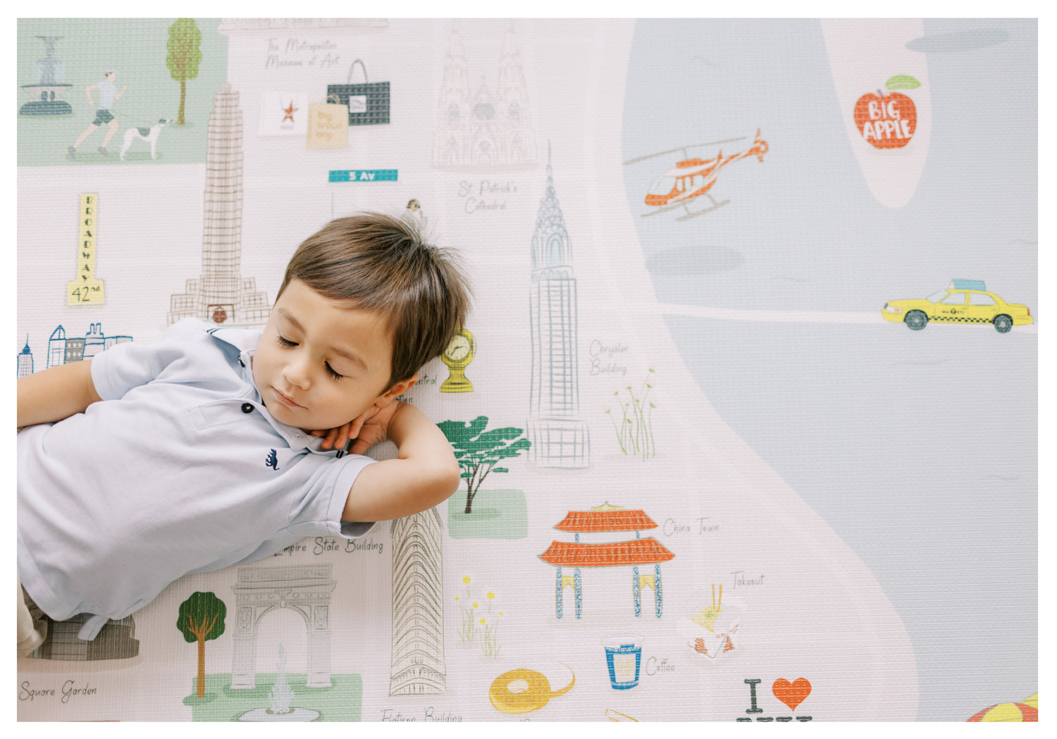 New York City Reversible Playmat