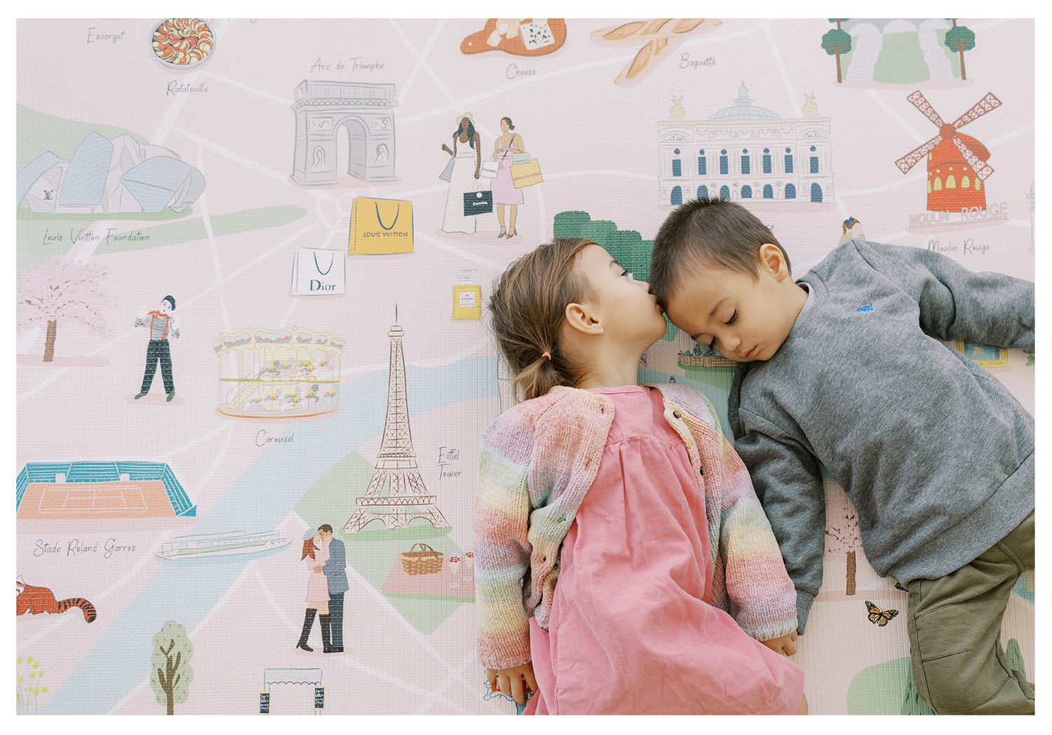 Paris City Reversible Playmat