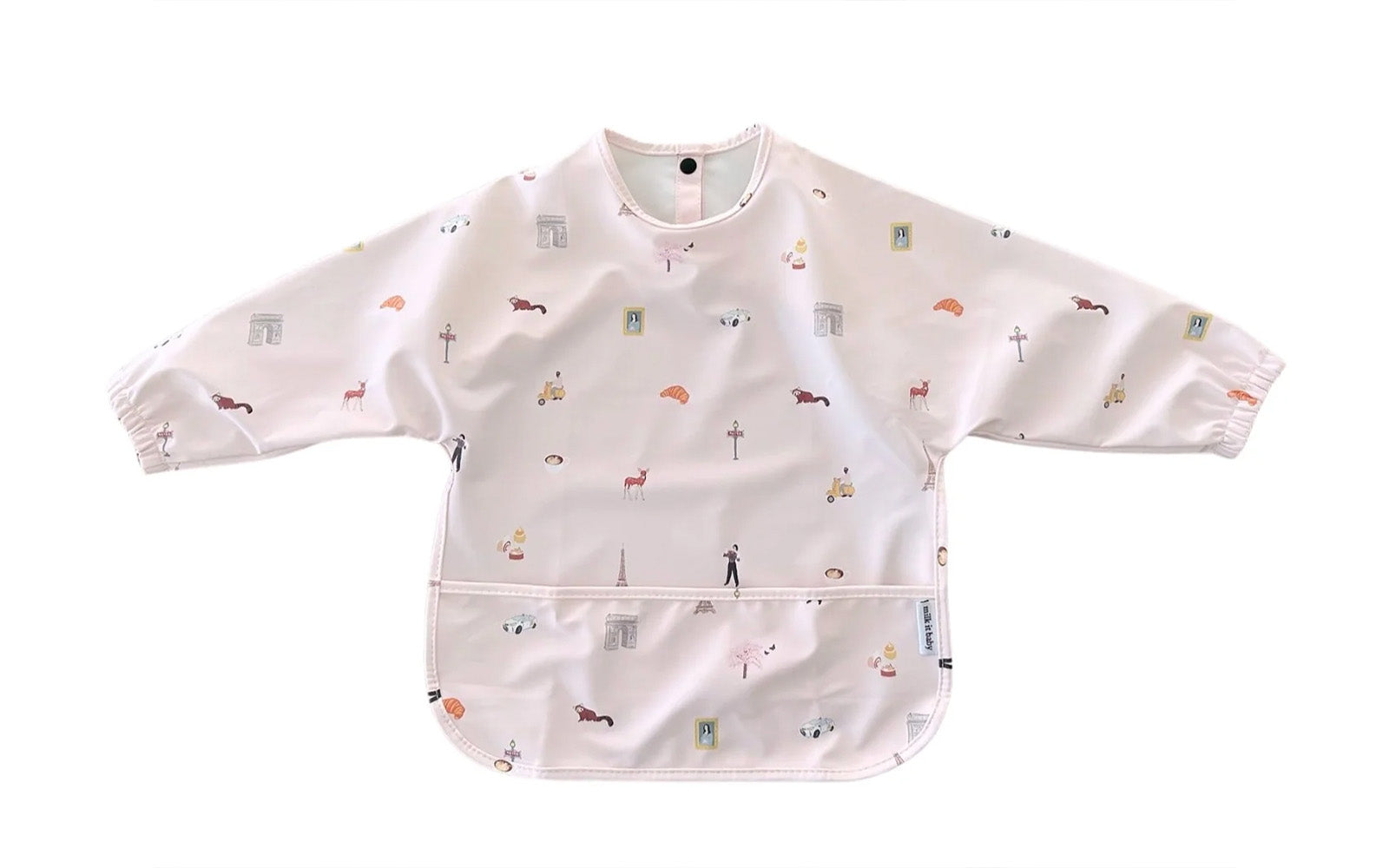 Sleeved Bib - Paris City