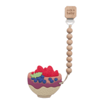 Açai you later' Silicone Teether Set With Clip