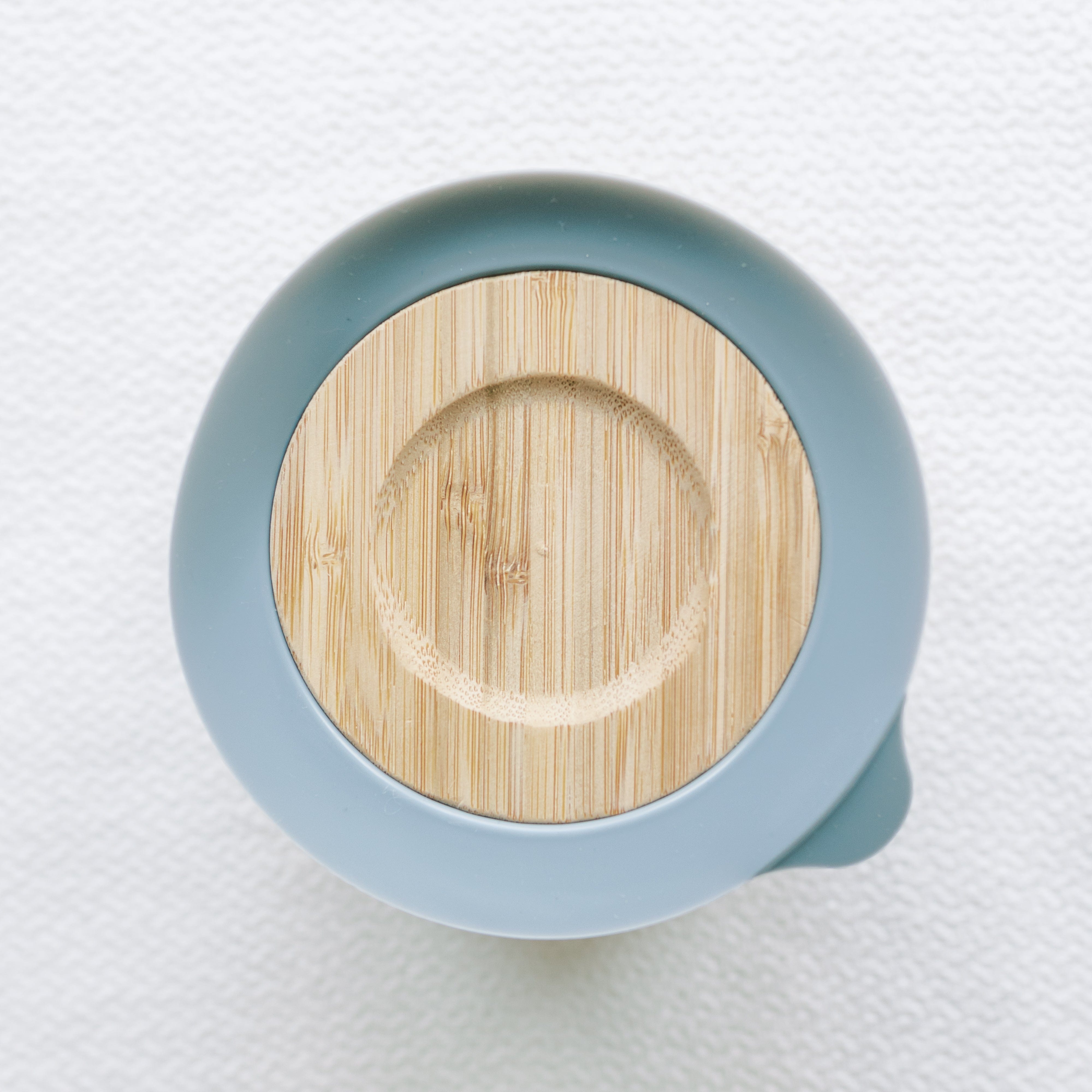 Bamboo Suction Baby Bowl & Spoon - Berry Blue