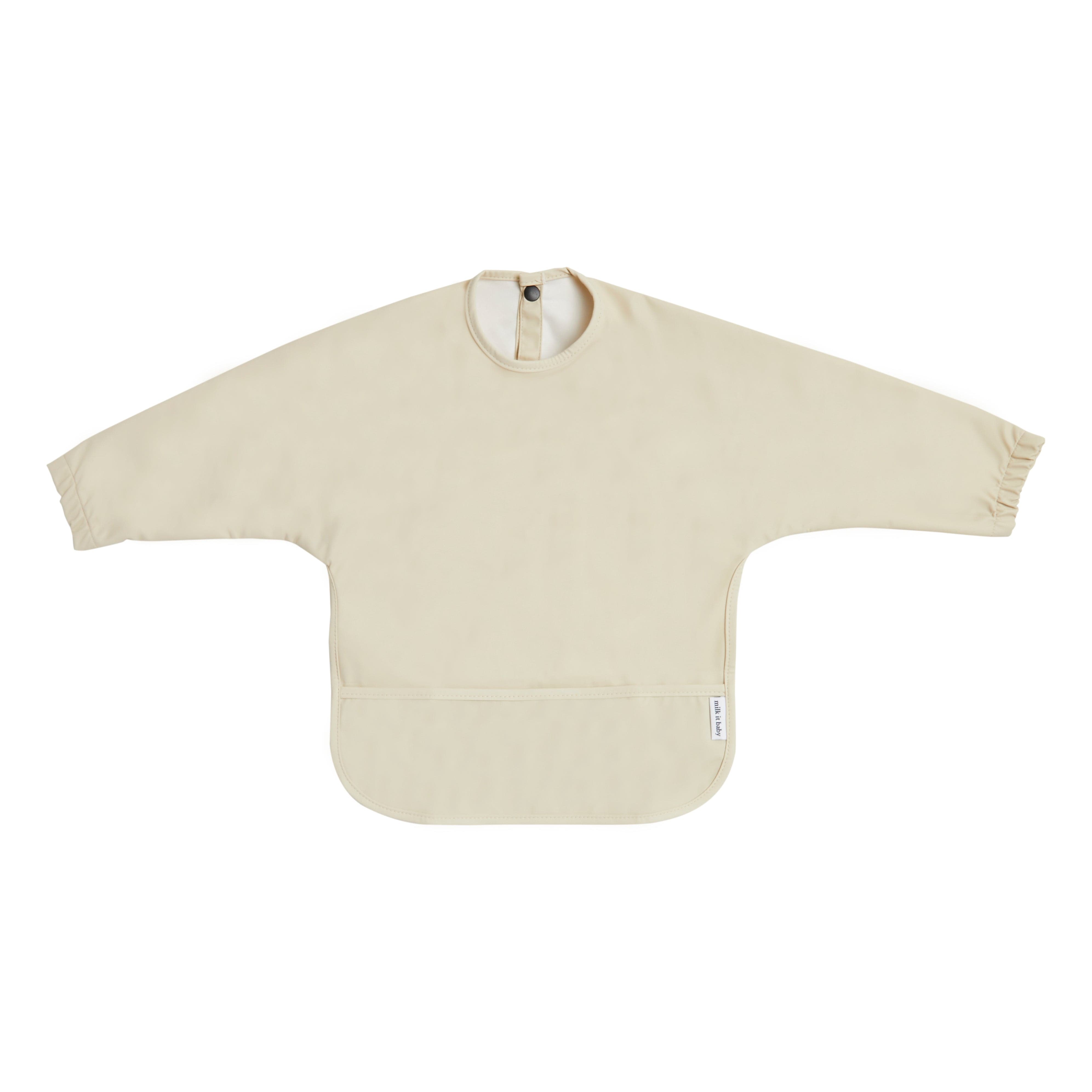 Sleeved Bib - Safari Beige