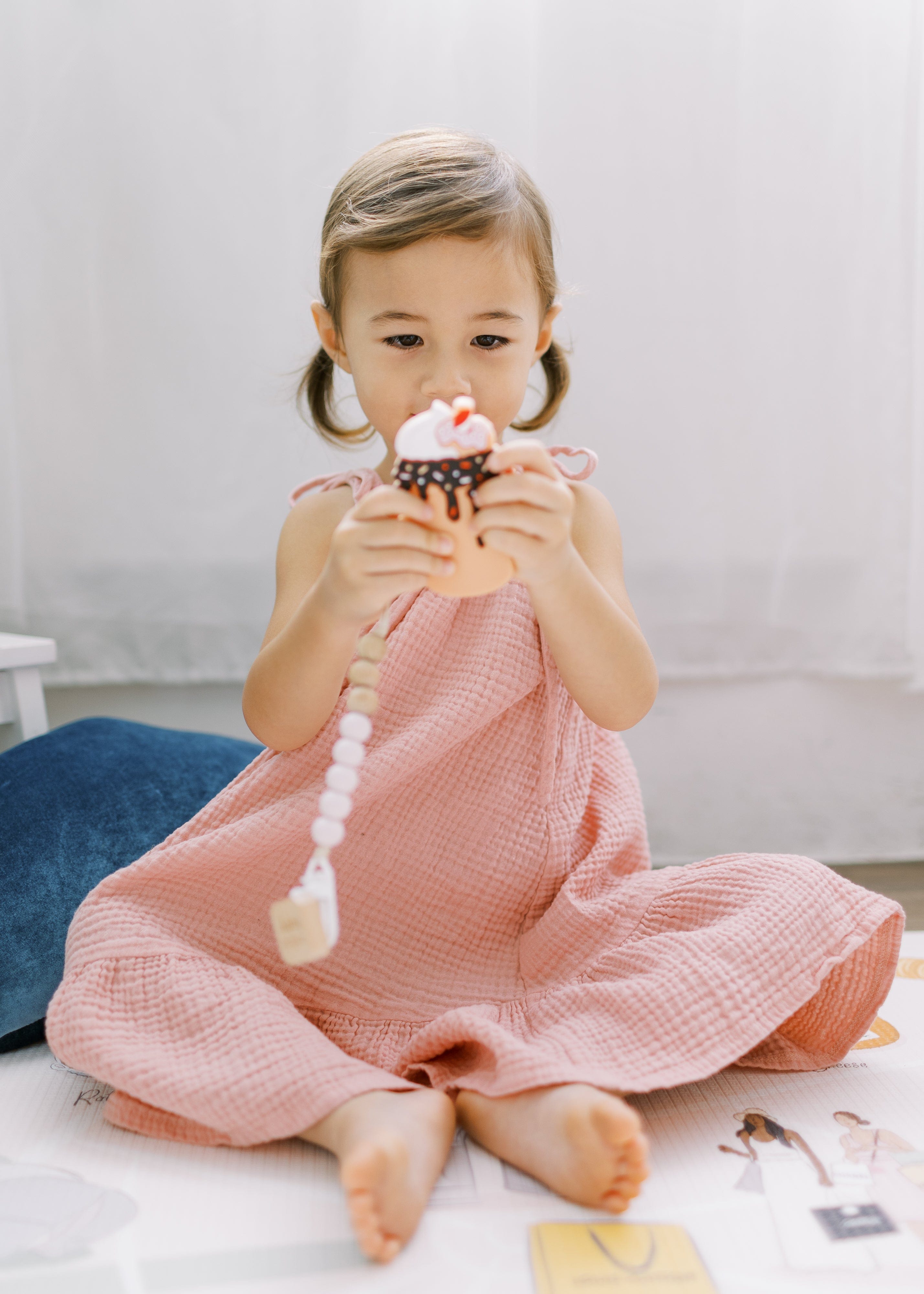 Chocolate Monster Milkshake Teether Set